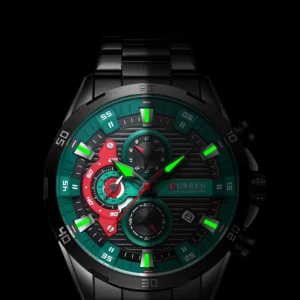 CURREN Stainless Steel Watches for Mens Creative Fashion Luminous Dial with Chronograph Clock Male Casual Wristwatches - Image 22